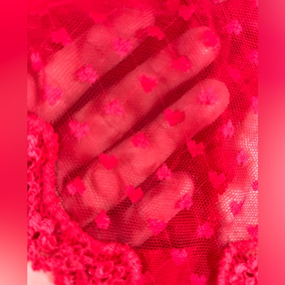 Victoria’s Secret Bra Set Sweetheart Red 34C L NWT, NWOT - Picture 2 of 8